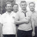 Don, Bill, Sam, Bob, W.E. (back) 1950